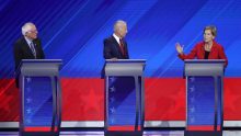 Sanders, Biden, Warren debate