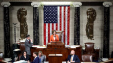 Pelosi presides over vote